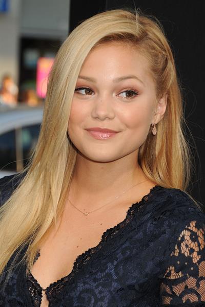 Olivia Holt Los Angeles premiere of If I Stay August 20, 2014