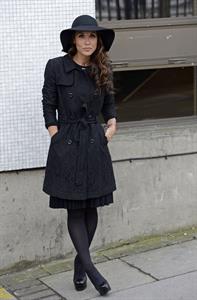 Myleene Klass Outside London Studios - Jan 22, 2013 