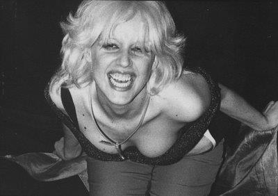 Mary Angela Barnett in lingerie