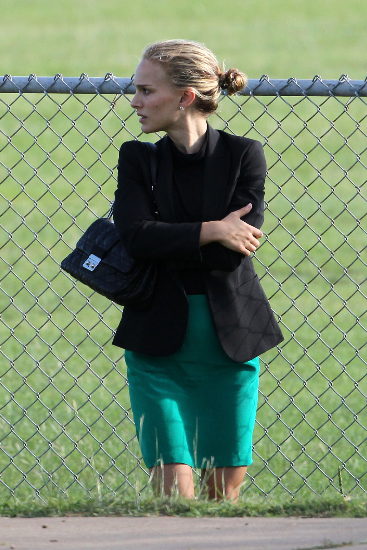 Natalie Portman ...filming on set in Austin Sept 30, 2012 