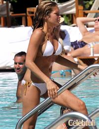 Cindy Taylor in a bikini