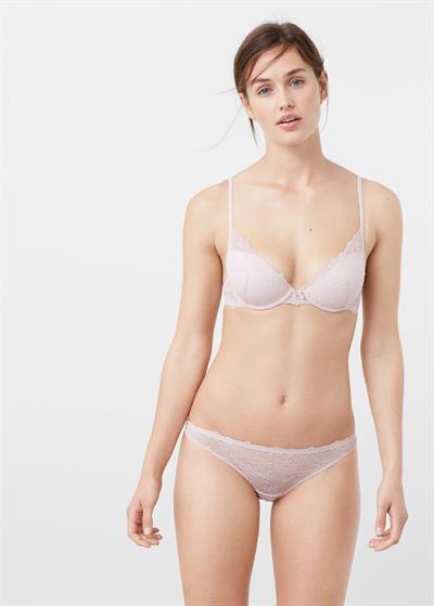 Johanne Landbo in lingerie