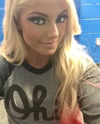 Alexa Bliss taking a selfie