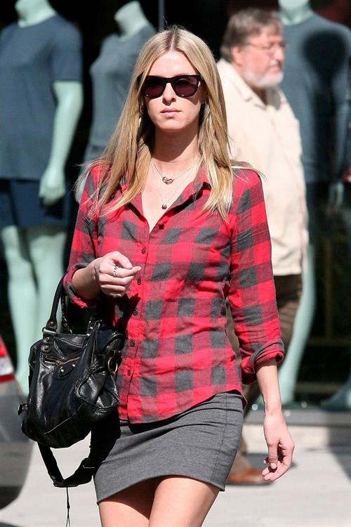 Nicky Hilton Shops at Kitson on Robertson in LA 4/2/2013 
