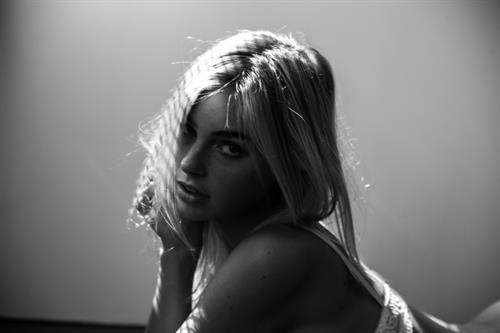 Elizabeth Turner in lingerie