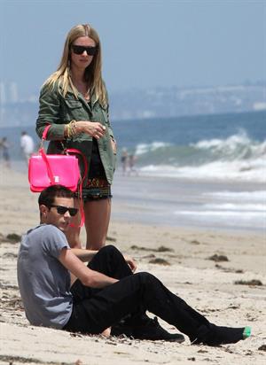 Nicky Hilton on the beach in Malibu June 9, 2012