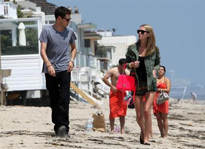 Nicky Hilton on the beach in Malibu June 9, 2012