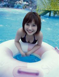 Natsumi Abe in a bikini