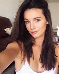 Hailey McLaine Outland taking a selfie