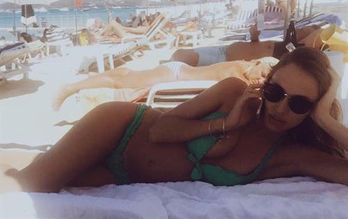 Agathe Teyssier in lingerie