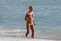Pamela Anderson Wearing bikini on the beach in Hawaii - August 8, 2013 