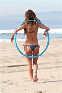 Audrina Patridge in a bikini - ass