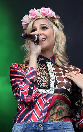 Pixie Lott performs at the Cornbury Music Festival at Great Tew Estate on June 29, 2012 in Oxford, England
