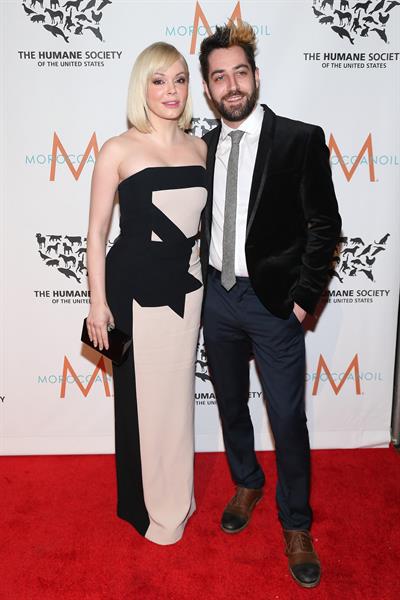 Rose McGowan The Humane Society of the United States To the Resue! New York Gala at SL 18.12.12 