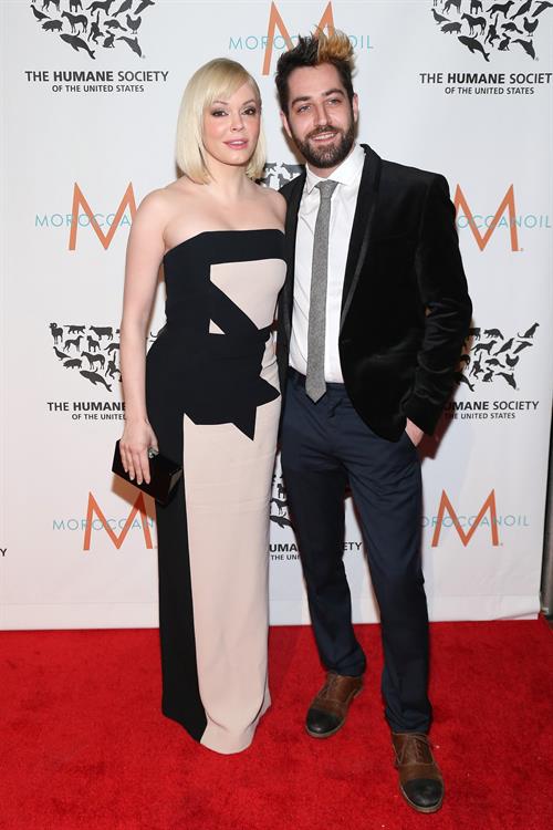 Rose McGowan The Humane Society of the United States To the Resue! New York Gala at SL 18.12.12 
