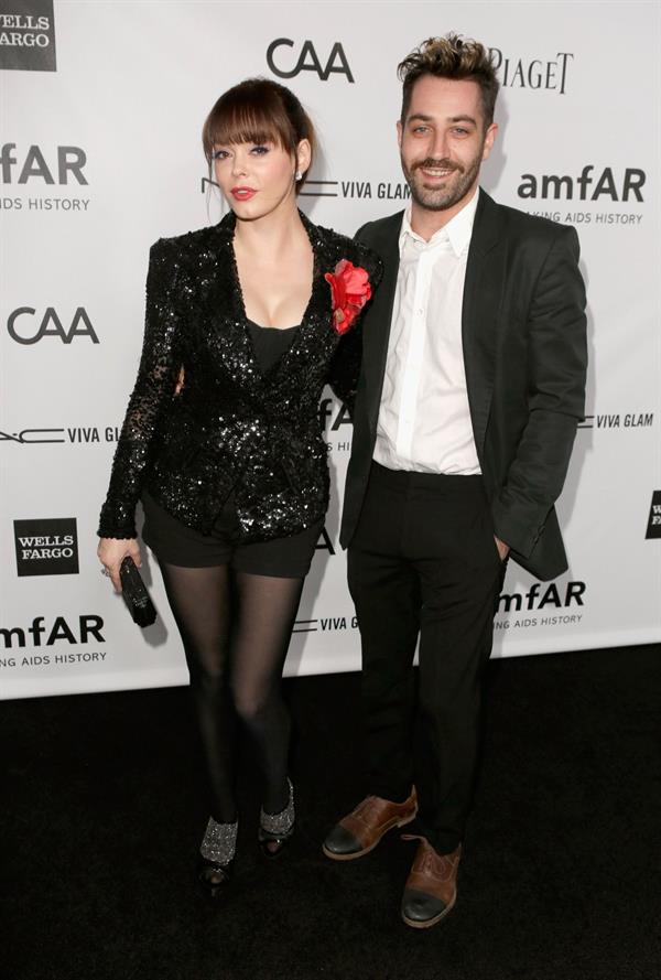 Rose McGowan 30 amfAR 3rd Annual Inspiration Gala in LA 11.10.1 