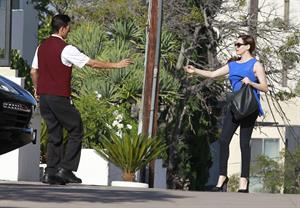 Rose McGowan - Arriving at a hotel in Century City - August 9,2012