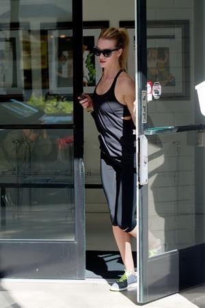 Rosie Huntington-Whiteley candids in LA 10/31/13  