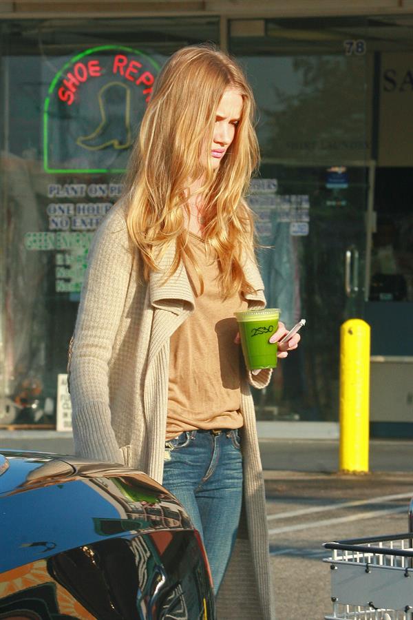 Rosie Huntington-Whiteley Whole Foods in Hollywood - November 3, 2012