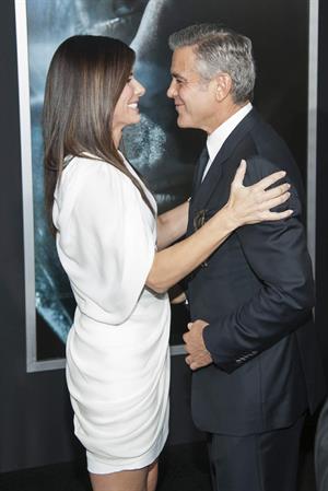 Sandra Bullock  Gravity  New York Premiere on Oct. 1, 2013 