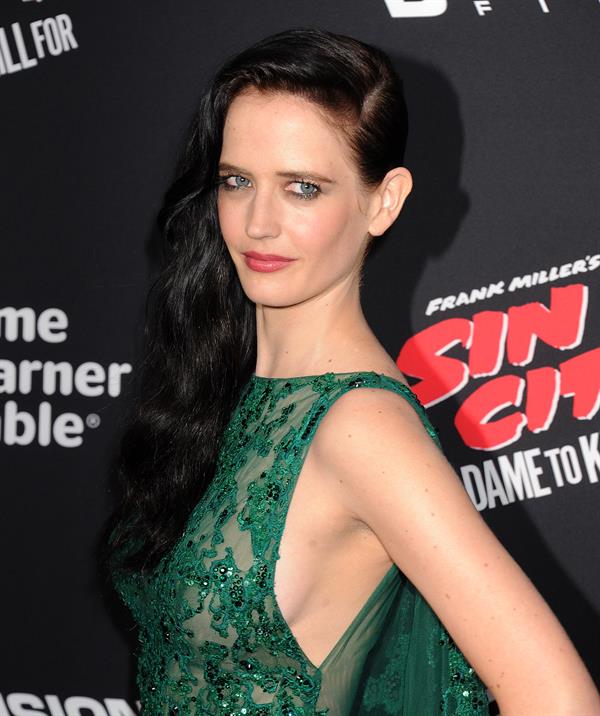 Eva Green Sin City: A Dame to Kill For Los Angeles premiere August