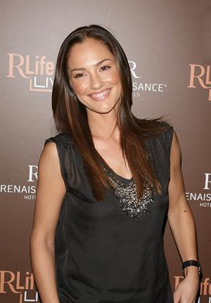 Minka Kelly RLife Live launch at R Lounge October 29, 2010 