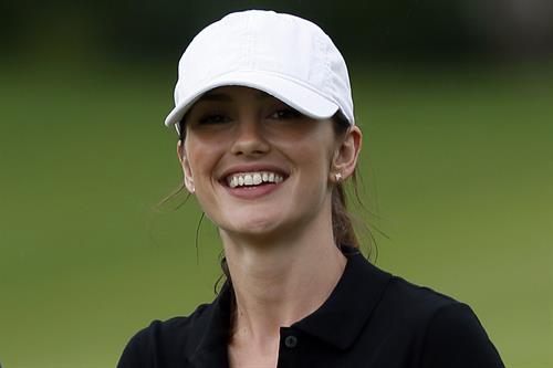 Minka Kelly Mission Hills World Celebrity Pro-Am golf tournament in Haikou - October 20, 2012 
