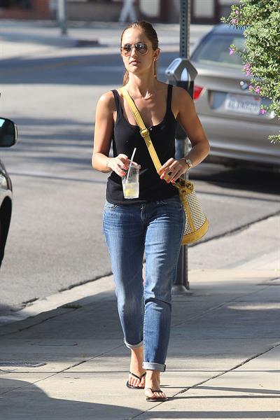 Minka Kelly in LA - August 22, 2012