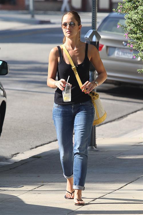 Minka Kelly in LA - August 22, 2012