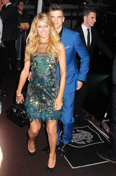 Paris Hilton Roberto Cavalli's boat party in Cannes May 22, 2013