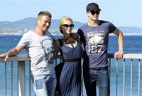 Paris Hilton Visting  Amnesia Port Forum Project  August 9, 2013