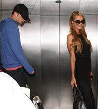 Paris Hilton arrive at LAX Airport 9/30/13