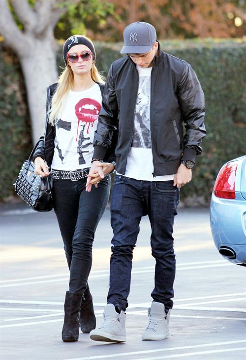 Paris Hilton Out and about in LA November 19, 2012  