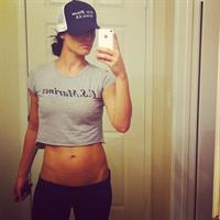 Natalie Eva Marie taking a selfie