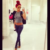 Natalie Eva Marie taking a selfie