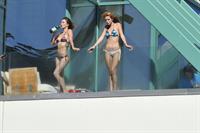 Bella Thorne in a bikini in Malibu on August 18, 2014