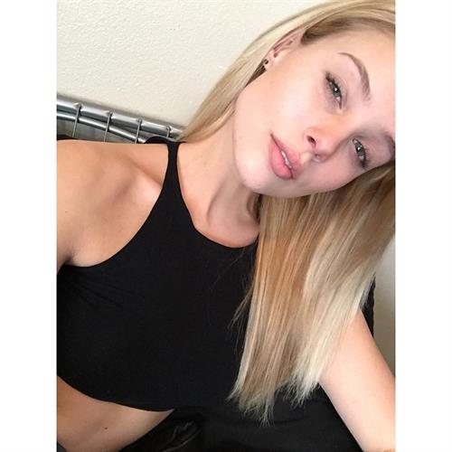 Allie Leggett taking a selfie