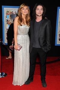 Aimee Teegarden at the Los Angeles premiere of Disney's Prom on April 21, 2011