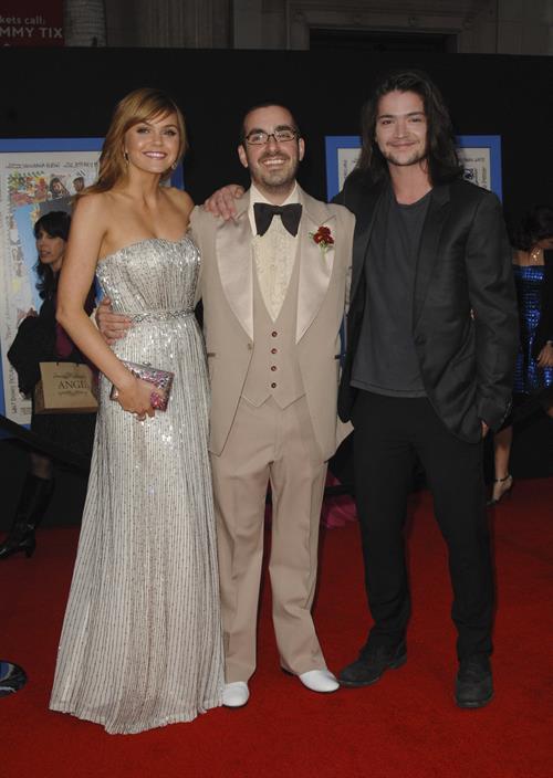 Aimee Teegarden at the Los Angeles premiere of Disney's Prom on April 21, 2011