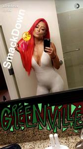Natalie Eva Marie taking a selfie