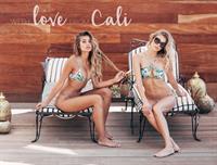 Allie Leggett in a bikini