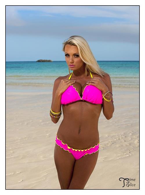 Cassandra Lynn in a bikini