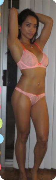 Anonymous in lingerie