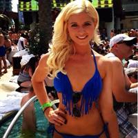 Anonymous in a bikini