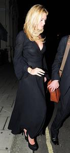 Abigail Clancy leaving Harry's Bar London on July 13, 2011