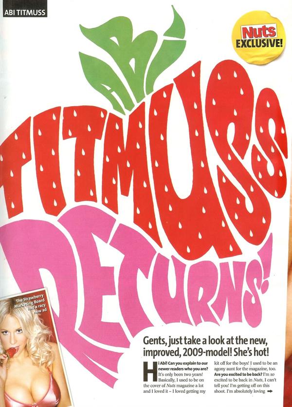 Abi Titmuss Nuts scans 10/04/2009 