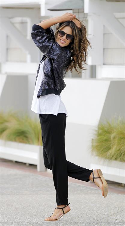 Adriana Lima and Alessandra Ambrosio Photoshoot in Venice beach March 7, 2013