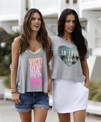 Adriana Lima and Alessandra Ambrosio Photoshoot in Venice beach March 7, 2013