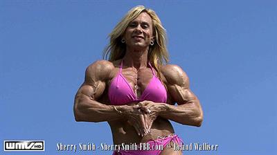 Sherry Smith in a bikini