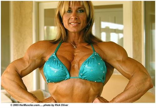 Sherry Smith in a bikini